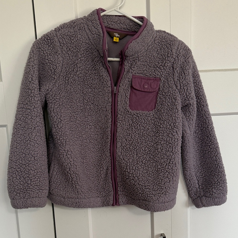 Cozy Purple Kids Sweater
